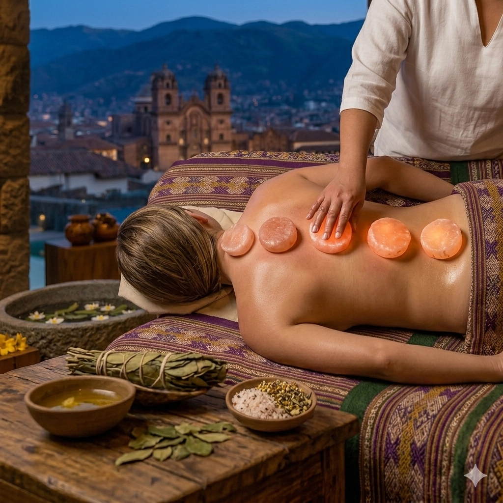 MASAJE CON PIEDRAS DEL HIMALAYAN YANTRA SPA
